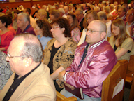 crowd shot of the alumni in attendance photo courtesy of Dave Shaw crowd shot of the alumni in attendance photo courtesy of Dave Shaw